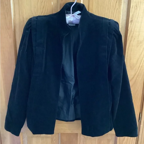 Weathervane Jackets Coats Vintage Ladies Velvet Jacket Size